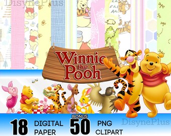 Winnie The Pooh Clipart Baby Etsy Winnie The Pooh Clipart Baby Etsy