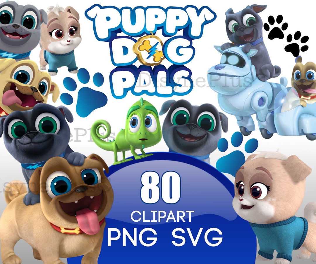Puppy Dog Pals PNG, Puppy Dog Pals SVG, Puppy Dog Clipart, Puppy
