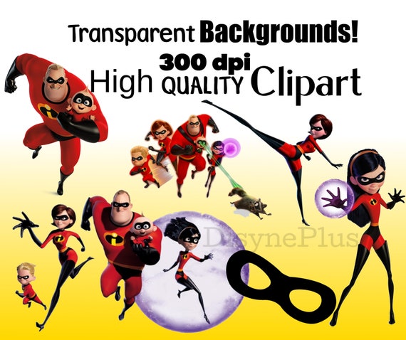 PNG Incredibles images birthday printables shirts invitations transparent background jack jack Incredibles 2 Clipart Digital Download