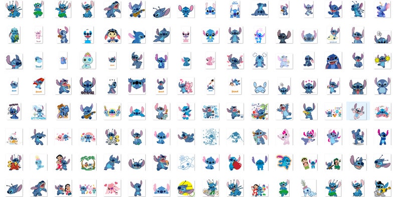 Stitch SVG, Lilo and Stitch SVG, Stitch PNG, Stitch Clipart, Stitch Bundle, Stitch shirt, Instant Download, Lilo Stitch Paper image 7