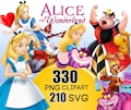 Alice in Wonderland SVG PNG Clipart Mega Bundle, Cheshire Cat svg png, For Alice in Wonderland Baby showers, birthdays, and crafts
