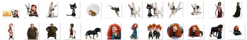 Movie Bundle PNG Clipart, Incredibles Up PNG, Toy Story Clipart, Coco Cars Alice in Wonderland inside out Clipart, Nemo png image 5
