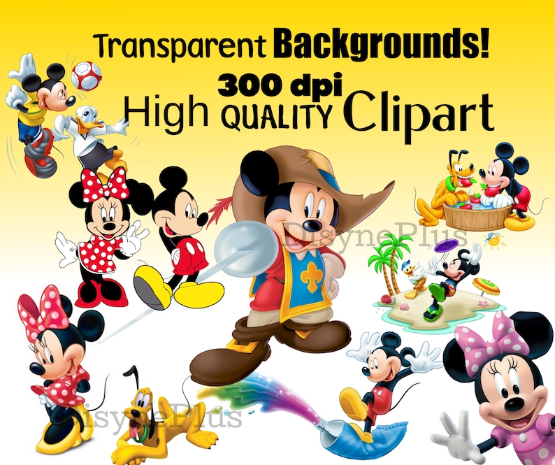 May include: A set of 10 cartoon character clipart images featuring Mickey Mouse, Minnie Mouse, Pluto, and Donald Duck. The characters are in various poses and settings, including playing sports, relaxing in a hot tub, and enjoying a tropical holiday. The images are high quality and have transparent backgrounds.
