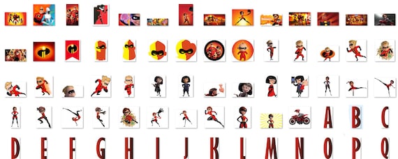 PNG Incredibles images birthday printables shirts invitations transparent background jack jack Incredibles 2 Clipart Digital Download