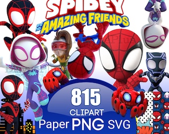 Spidey PNG, Spidey and his Amazing Friends Clipart, Spidey and his Amazing Friends PNG, Make your own Spidey shirt, Superhero Birthday