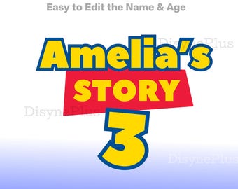EDITABLE Toy Story PNG, Toy Story Birthday Template, Toy Story Clipart, Toy Story PNG, Toy Story Cake topper birthday shirt