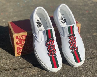 vans gucci slip on