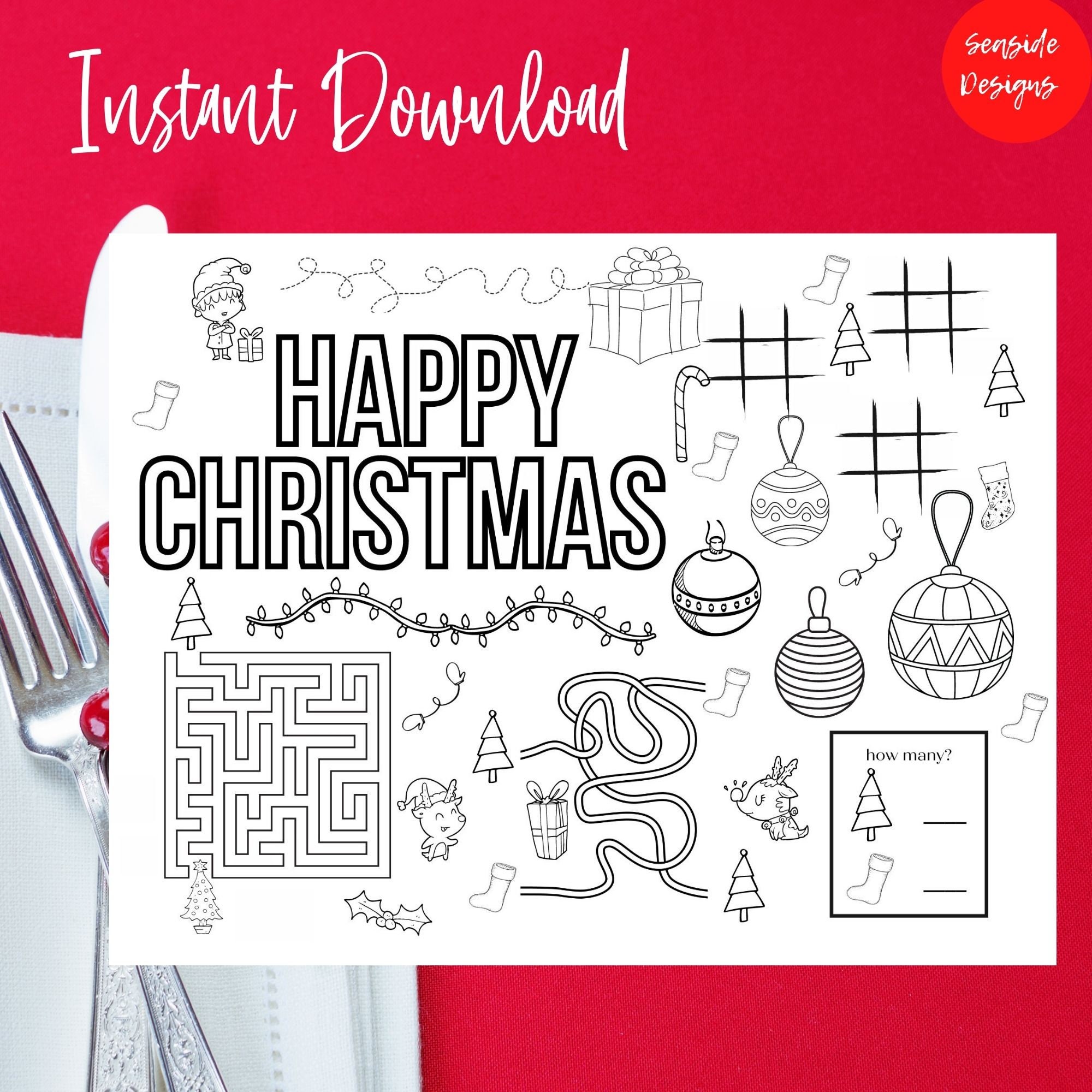 Christmas Placemat Printable kids Christmas Placemat INSTANT DOWNLOAD Kids Holiday Placemat Kids Christmas Printable Kids Coloring Mat - Etsy christmas-placemat-printable-kids-christmas-placemat-instant-download-kids-holiday-placemat-kids-christmas-printable-kids-coloring-mat-etsy