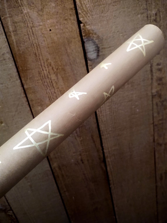 12ft Gold Wrapping Paper, Recycled Wrapping Paper, Kraft Wrapping