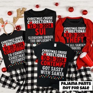 Most Likely To Matching Christmas Cruise Shirts, Christmas Cruise 2025 Shirt, Family Christmas Cruise Shirts Funny Christmas Family Vacation
