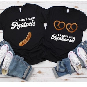 Couples Oktoberfest Shirts, Funny Couples Oktoberfest Tshirts, Matching Beer Lover T-Shirts, Funny German Gift, Couples Drinking Shirts, Tee