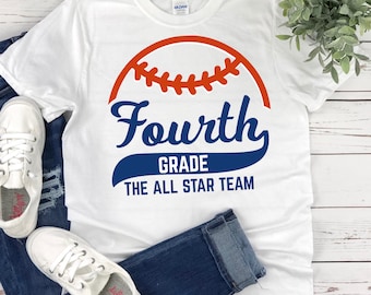 Back To School Shirt, 4th Grade Teacher Shirt, Fourth Grade Teacher Shirt Teacher Shirts 4th Grade Team, 4th Grade Shirt, Fourth Grade Shirt