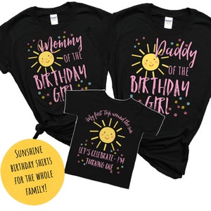Sunshine First Birthday, Baby Girl First Birthday, Sunshine 1st Birthday Family Shirts, sunshine birthday, You are my Sunshine shirt, First