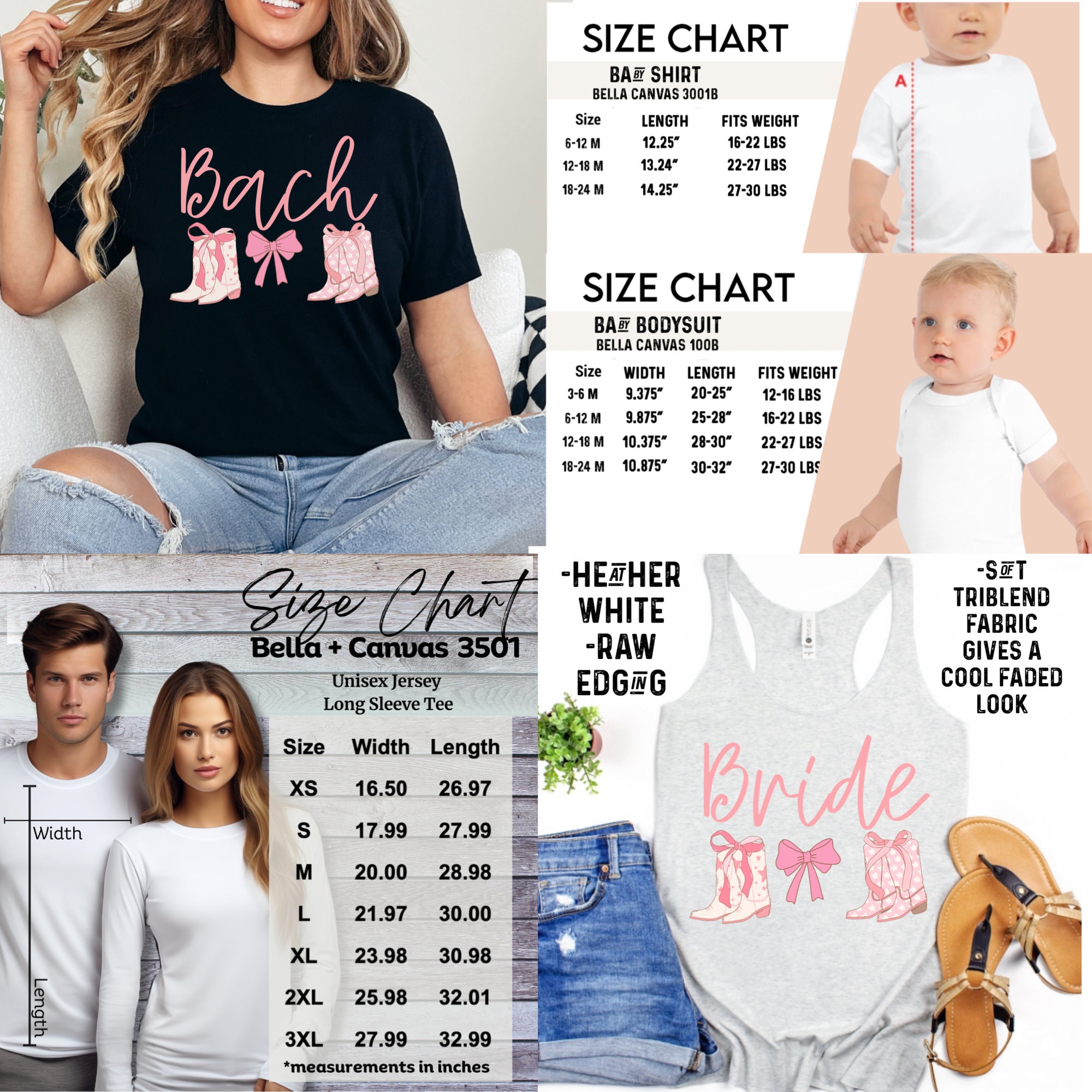 Camisetas de despedida de soltera coquetas, regalos de despedida de soltera,  camisetas de despedida de soltera occidentales, camisetas de despedida de  soltera personalizadas, fin de semana de despedida de soltera, rosa -, image size:2000x2000
