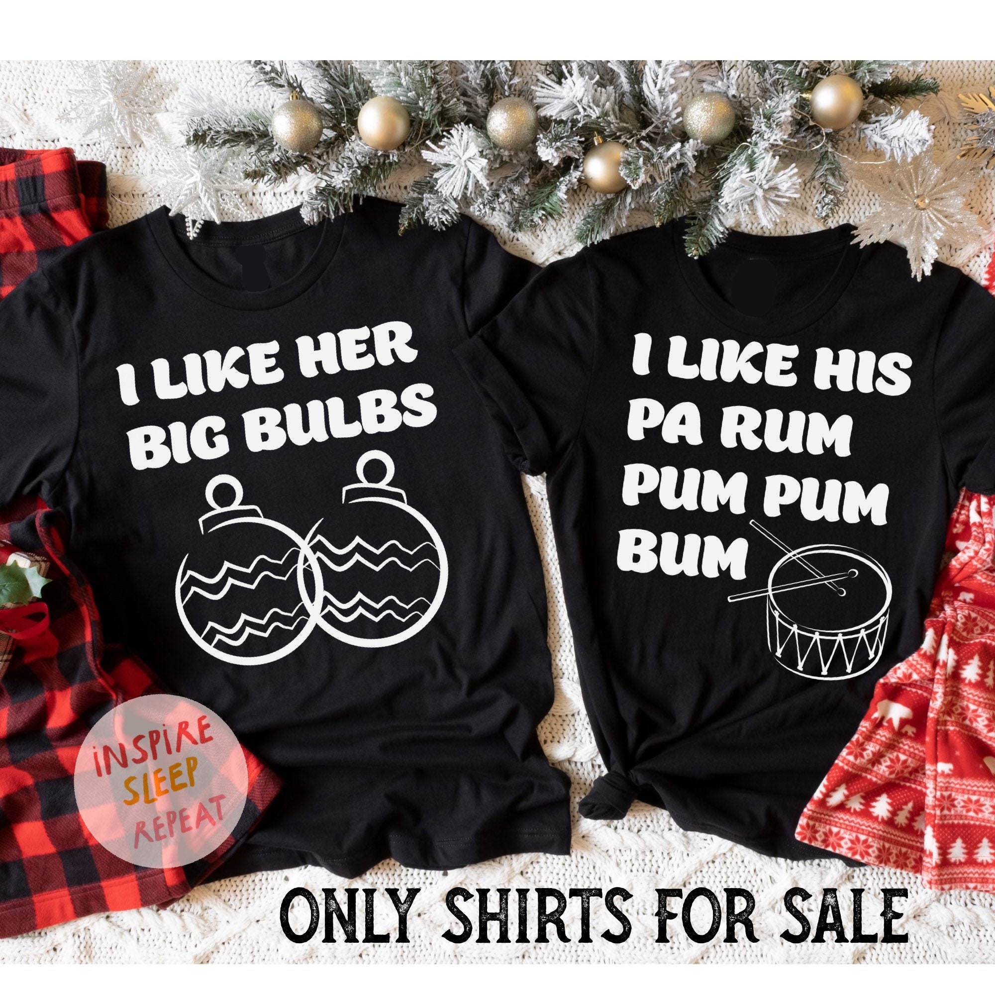 Funny matching christmas pajamas for couples new arrivals
