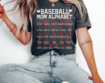 Baseball Mom Shirt, Baseball Mom Gift, Baseball Mama shirt, Mothers Day Gift, Gift for Mom, Boys Mom T-shirt, Baseball Shirt Sports Mom Tee