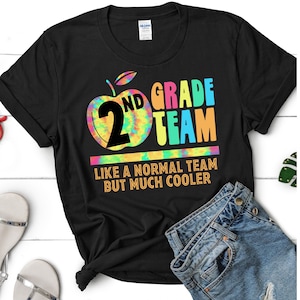 Back To School Shirt, 2nd Grade Teacher Shirt, Second Grade Teacher Shirt Teacher Shirts 2nd Grade Team, 2nd Grade Shirt, Second Grade Shirt