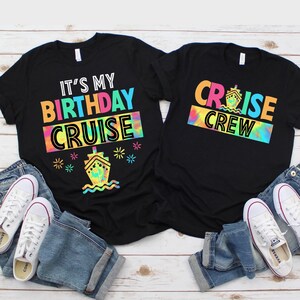 Birthday Cruise Crew Shirt, Birthday Cruise Squad, Family Cruising Birthday, Matching Birthday Cruise Shirt, Custom Birthday Cruise Squad