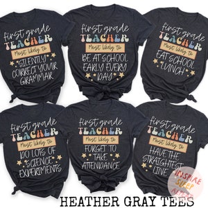 1st Grade Teacher Shirt, Back To School Shirt, First Grade Teacher Shirt Teacher Shirts 1st Grade Team, 1st Grade Shirt, First Grade Shirt