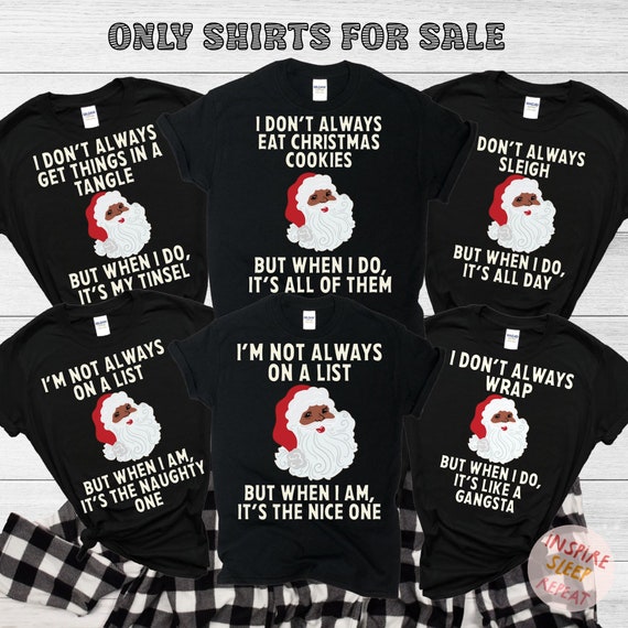 Black santa claus pajamas new arrivals