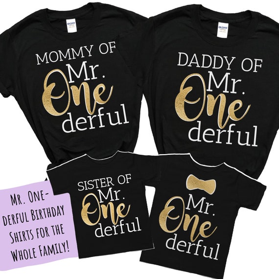 Cousin Of Mr Onederful T-Shirt 1st Birthday Of Boy Cousin Of Mr Onederful T-Shirt 1st Birthday Of Boy