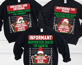 Ugly Christmas Sweaters, Brown Santa Christmas Sweatshirts, Christmas Sweatshirt, African American Family Chirstmas Sweaters, Melanin Xmas