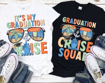 Graduation Cruise Shirts, Family Graduation Cruise T-Shirts, Class of 2025 Custom Family Graduation Cruise Crew Shirts, Senior 2025 Matching