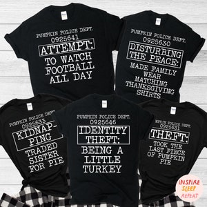 Family Thanksgiving Shirts, Most Likely to, Thanksgiving Shirt, Funny Thanksgiving Party, Matching Thanksgiving Shirt, Custom Group Shirts