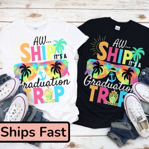 Graduation Cruise Shirt, Class of 2025 Family Graduation Cruise T-Shirts, Custom Family Graduation Cruise Crew Shirts, Senior 2025 Matching