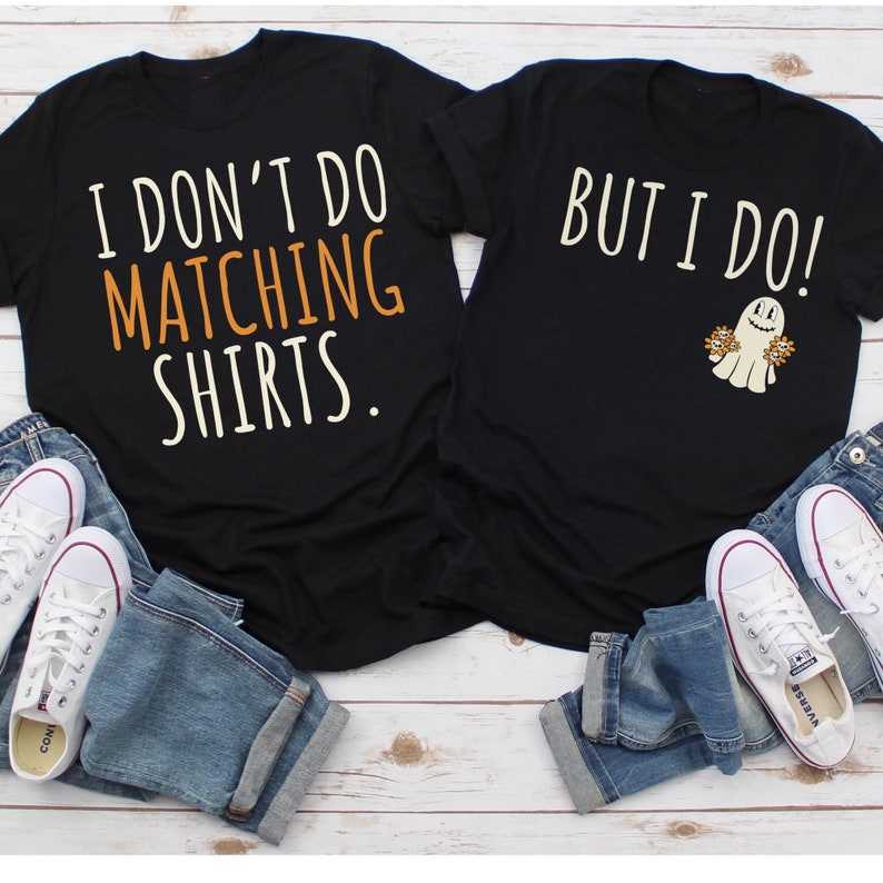 Funny Couples Halloween Shirts Couple Halloween Shirts Etsy