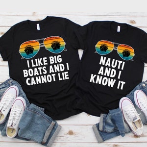 Matching Couples Cruise Shirts, Husband And Wife Shirt, Traveling Tshirt, Custom Honeymoon Shirt, Anniversary Wedding Gift His Hers Matching