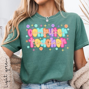 Comfort Colors Computer Teacher Shirt,First Day of School Teacher Shirt,Tech Teacher Shirt, Computer Special T-shirt,Technology Teacher Gift