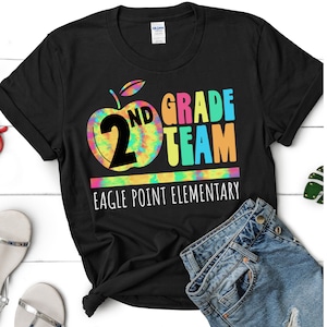 Back To School Shirt, 2nd Grade Teacher Shirt, Second Grade Teacher Shirt Teacher Shirts 2nd Grade Team, 2nd Grade Shirt, Second Grade Shirt