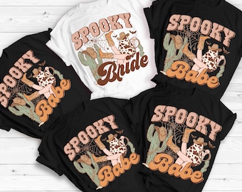 Ghost Bachelorette Party Shirts, Bachelorette Gifts , Bridal party Gifts, Halloween Bachelorette, Bachelorette Party Weekend, Cowgirl Ghost