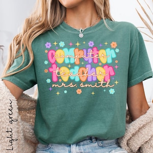 Comfort Colors Computer Teacher Shirt,First Day of School Teacher Shirt,Tech Teacher Shirt, Computer Special T-shirt,Technology Teacher Gift