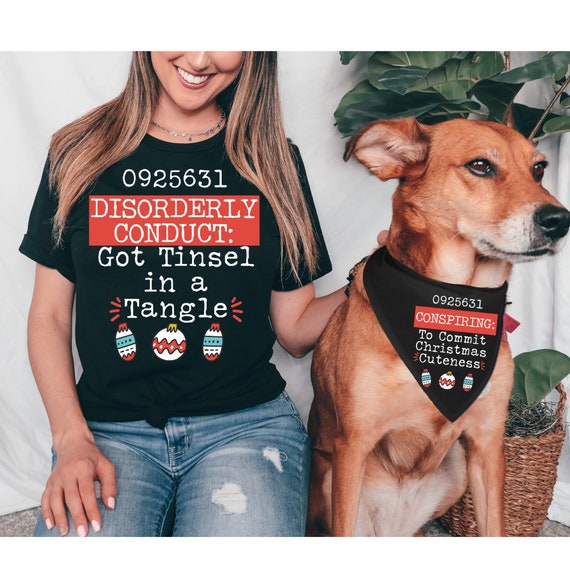 Dog and Owner Christmas Pajamas Matching Dog and Owner Shirt and Bandana Holiday Family Pajamas Pjs for Family and Dog Pet Bandana Cat Etsy UK
