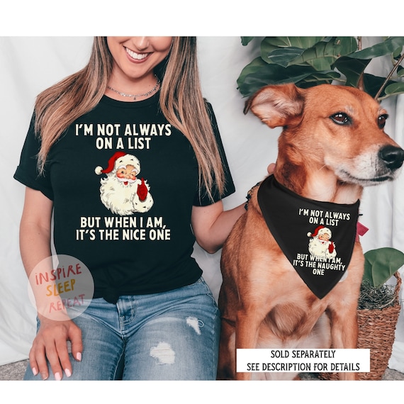 Pajamas with matching dog bandana deals