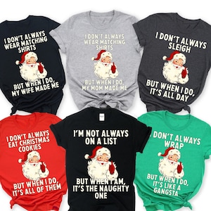 Family Group Christmas Shirt, Matching Christmas outfits Shirts, Funny Christmas Party Tees, Matching Family Christmas Shirts, Funny Tops