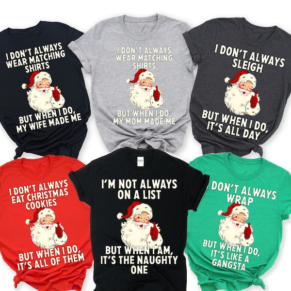 Family Group Christmas Shirt, Matching Christmas outfits Shirts, Funny Christmas Party Tees, Matching Family Christmas Shirts, Funny Tops