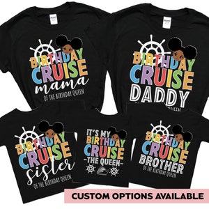 Geburtstags-Kreuzfahrt-Crew-Shirt, Geburtstags-Kreuzfahrt-Gruppe, Familien-Kreuzfahrt-Geburtstag, zusammenpassende Geburtstags-Kreuzfahrt-Hemd, kundenspezifische Geburtstags-Kreuzfahrt-Gruppe