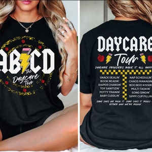Daycare shirt, Daycare Tour Shirt, Daycare Staff Crew, Childcare Provider tshirt, Cute Daycare Worker Gift, Funny Toddler Teacher Apparel,