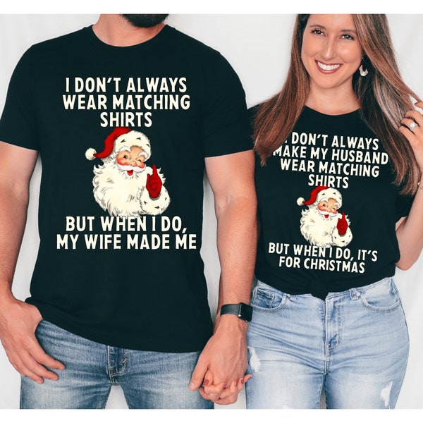 Funny Couples Christmas Pajamas Etsy