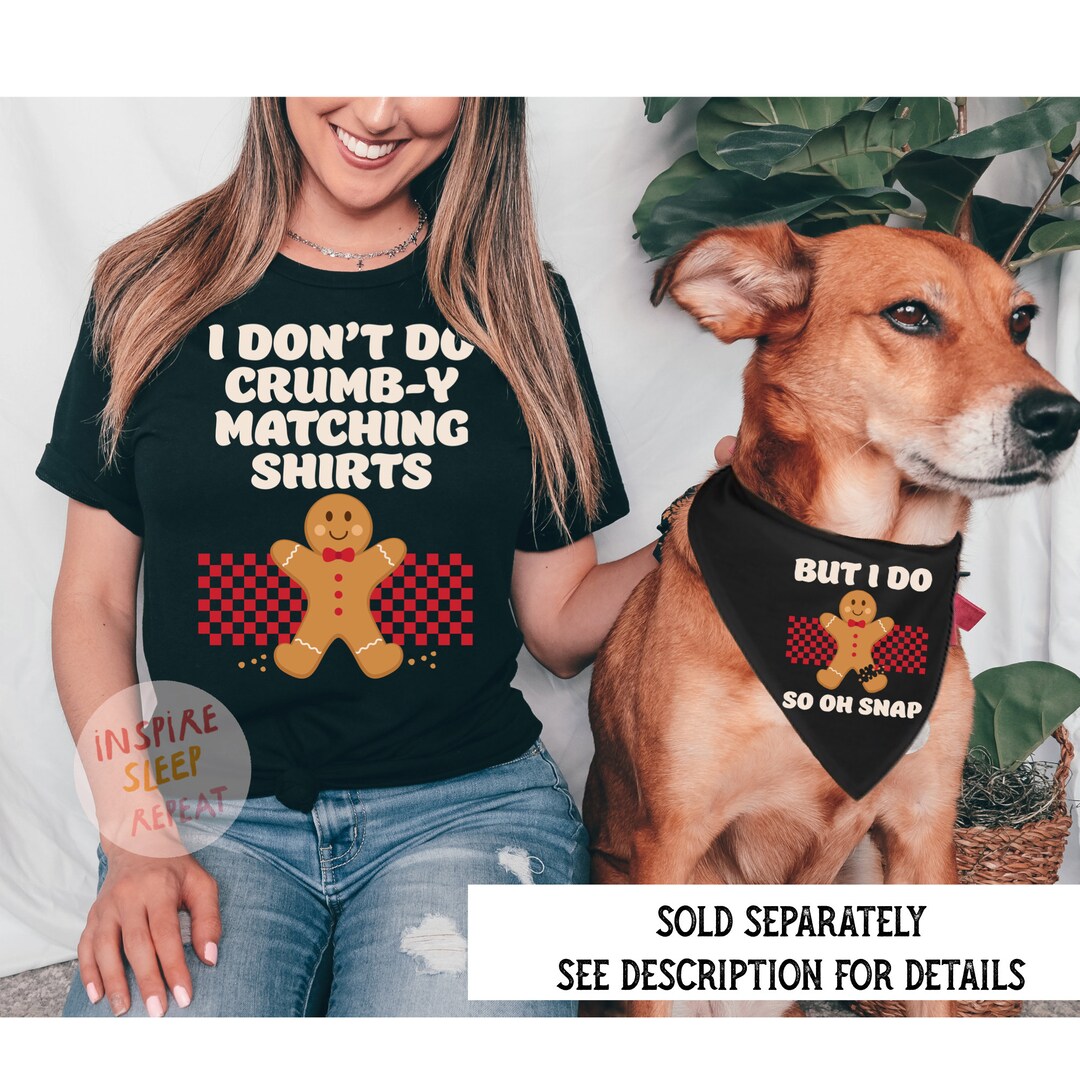 Dog and Owner Christmas Pajamas Matching Dog and Owner Shirt Etsy