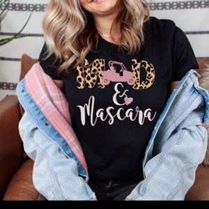 Off Road Shirt, Mud and Mascara, 4x4 shirt, Ladies UTV Side By Side Shirt, Funny UTV Tank, Trail Riding Tee, Mudding Shirt, Offroad Mudding