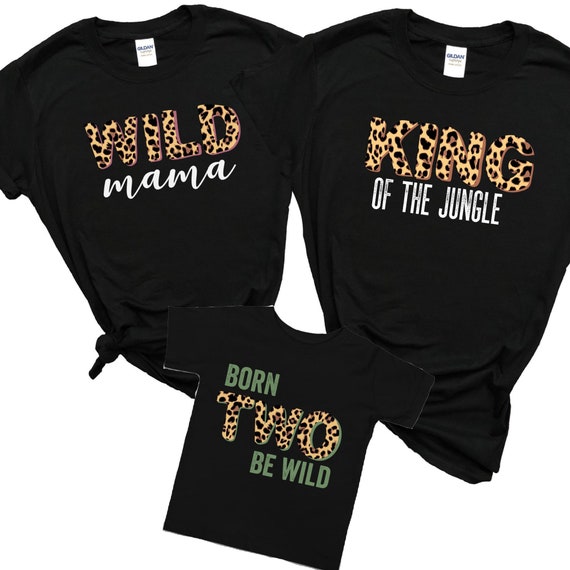 Wild Mama Two Wild Birthday Shirt 2nd 