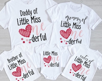 ONE Birthday Shirt, One First Birthday Shirt, Family Matching 1st Birthday T-Shirt, Birthday Shirts, First Birthday, Boys, Girls, Baby First