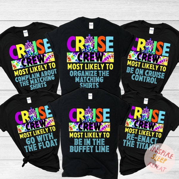 Most Likely To Matching Cruise Shirts, Cruise Squad 2026, Birthday Cruise Shirt, Cruise Vacation Shirt, Family Matching Cruise Shirt, Trip