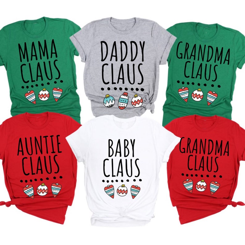 Family Group Christmas Shirt, Matching Christmas Outfits Shirts, Funny