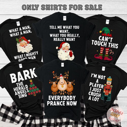 Matching Family Christmas Shirts Funny Christmas Pajamas Etsy