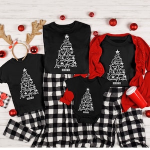 Family Group Christmas Shirt, Matching Christmas T-Shirts Christian Christmas Tees Matching Family Christmas Shirts Christian attire